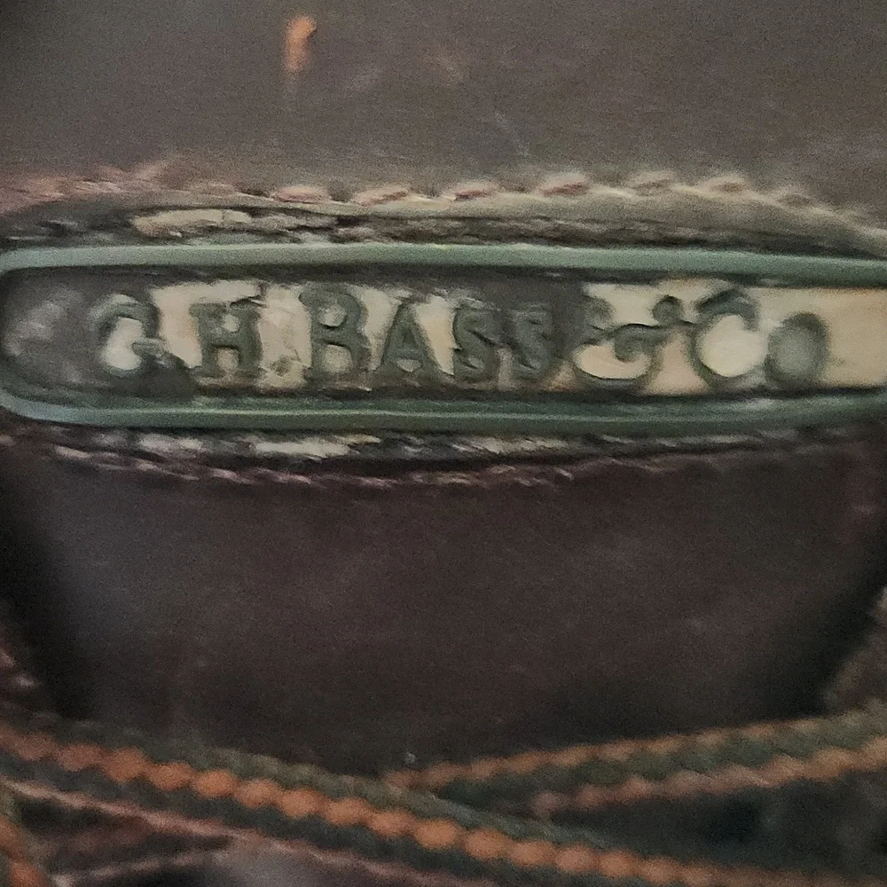 G.H. Bass  Brown Leather Boots